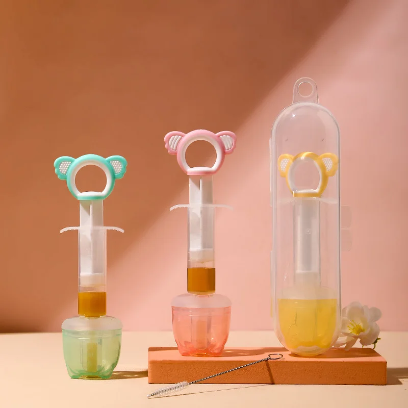 

Newborn Baby Medication Feeder Dropper Pacifier Water Medicine Feeding Assistance Tool for Infants