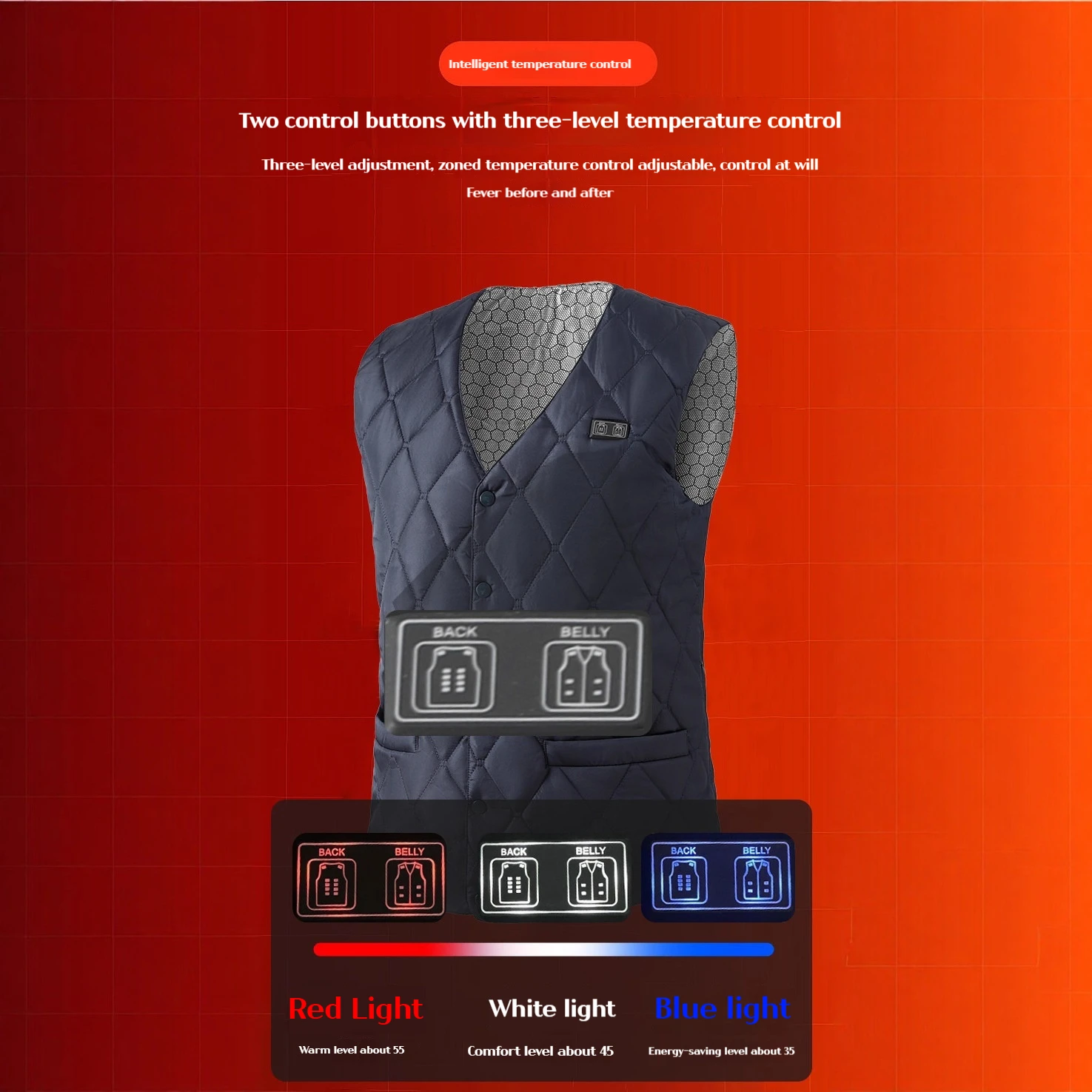 2025 New 16 Zone Smart Heating Vest Electric Warm Vest Men Women Heated Winter Constant Temperature Control