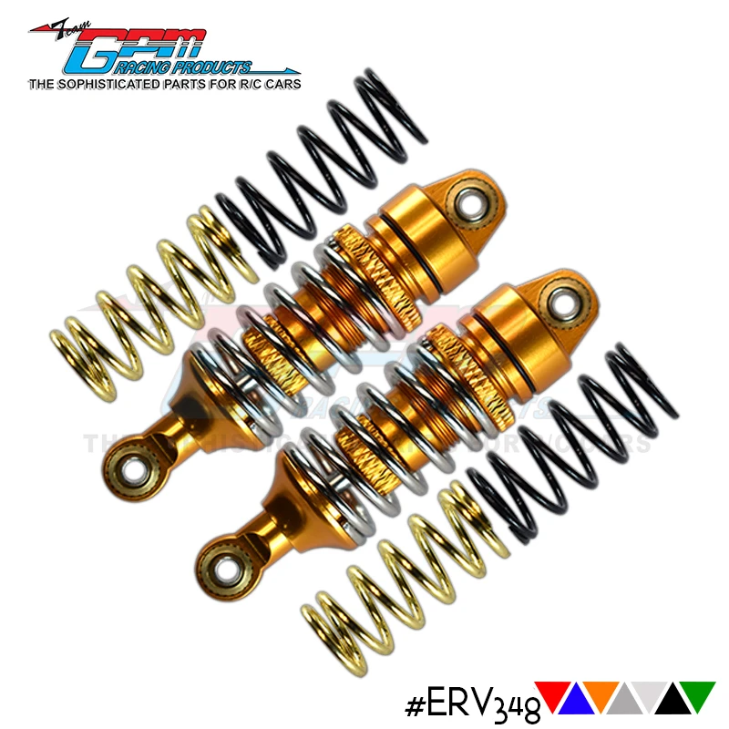 Aluminum Front / Rear Universal Shock Absorbers GPM Parts  FOR Traxxas 1:16 Electric MINI E-REVO SLASH SUMMIT