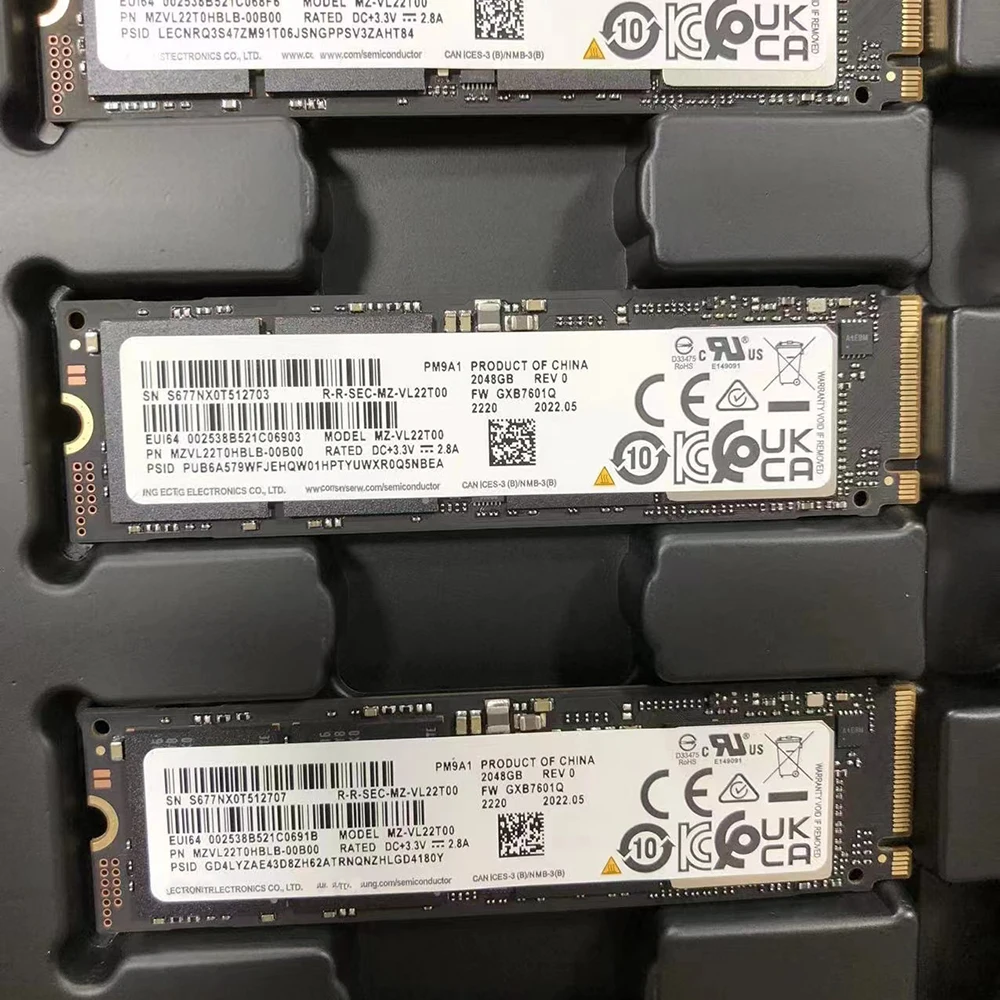 Pm9a1 para samsung nova unidade de estado sólido MZVL22T0HBLB-00B00 2t m2 nvme ssd