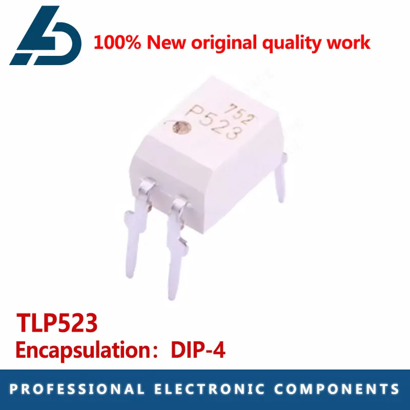 10-50PCS New imported photocoupler TLP523-1 TLP523 P523 DIP-4 In-line 4-pin