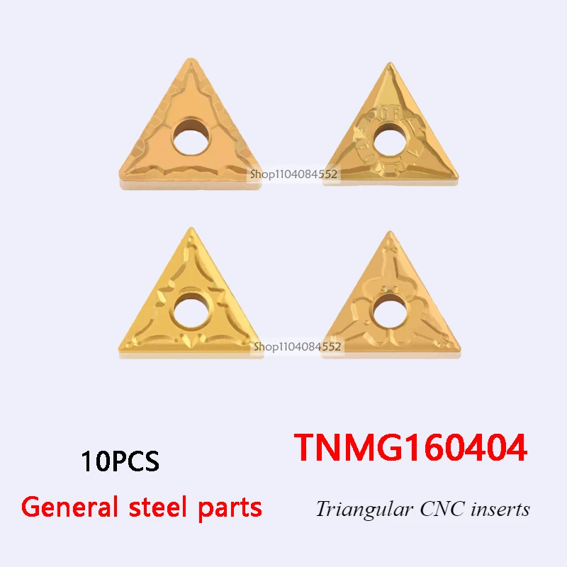 10pc TNMG Triangular CNC Turning Insert TNMG160404 NC TNMG160408 TNMG160412 TM PM GF 43 General steel parts 160404 160408 160412