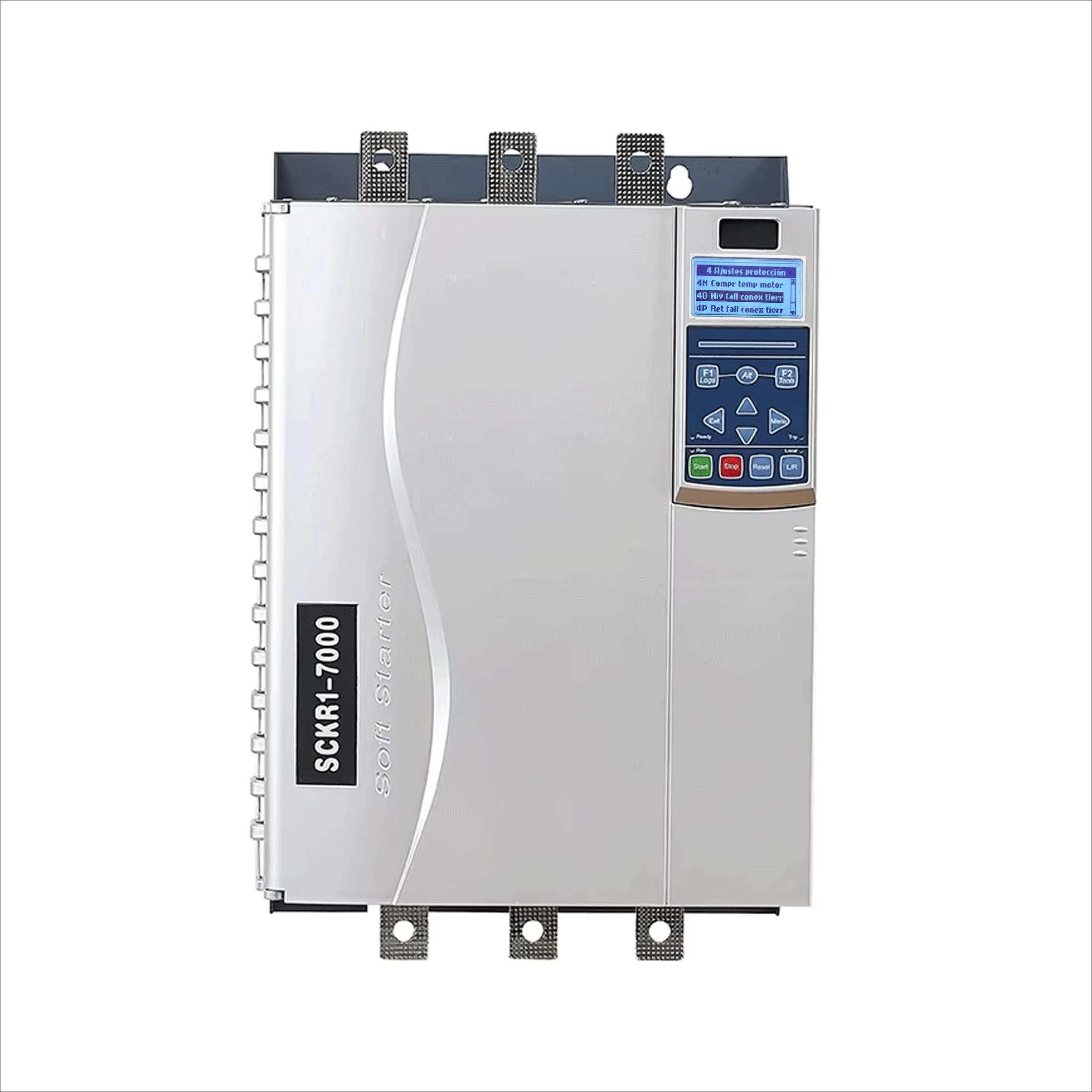 

75KW Spanish Language 380V Built in Bypass Soft Starter 150A with Compressor 100HP AC Asynchronous Motor