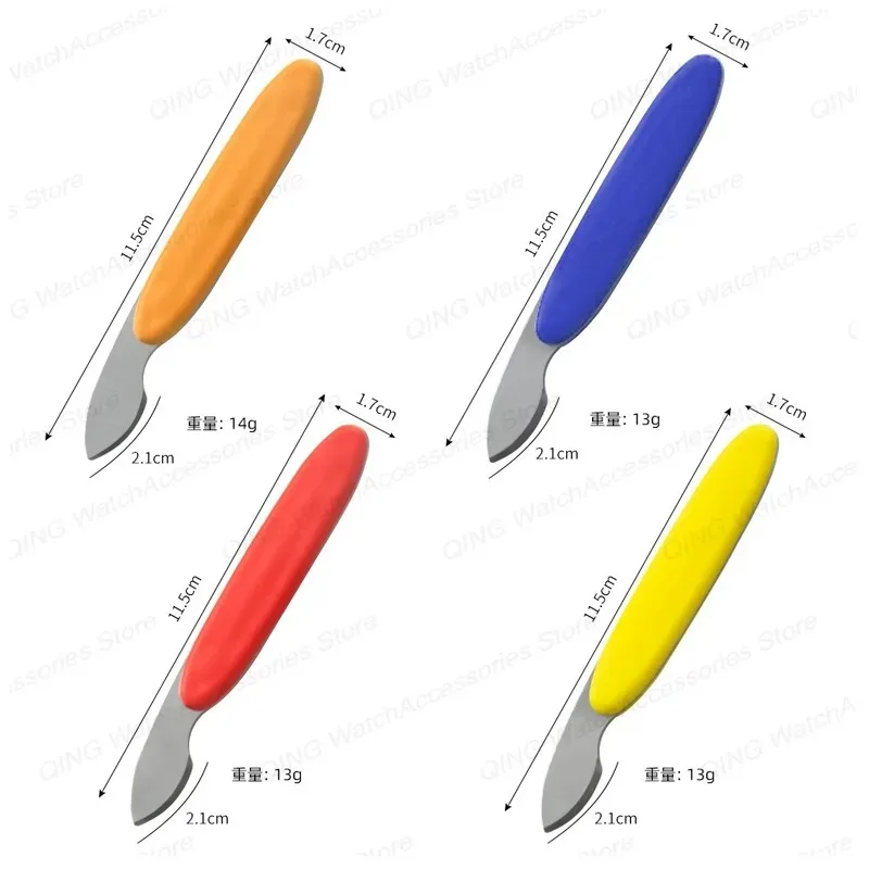 Dissolvant de couvercle arrière de couteau pour changement de batterie, ouvre-boîtier de montre à levier, outils de réparation d'horloger, outil d'ouverture de remplacement