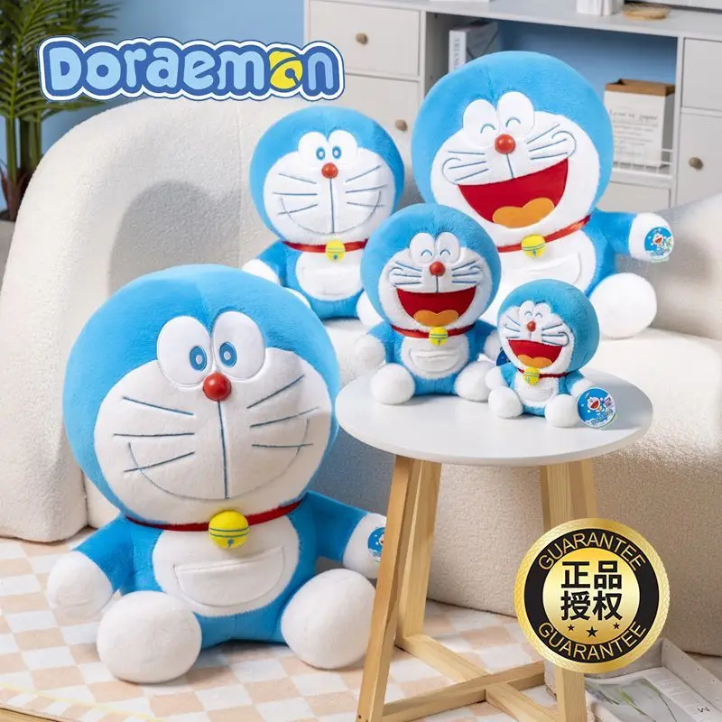 Kawaii Anime Cartoon Doraemon Cute Plush Pillow Toys Doll 25Cm-50Cm Doll Creative Sofa Decoration Kids Children Girls Boys Gifts