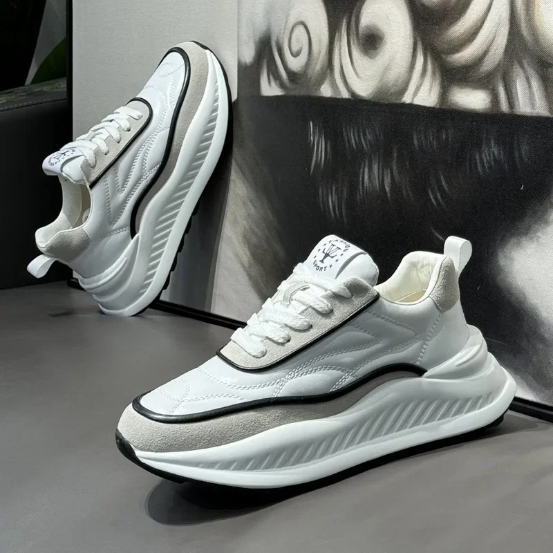 2024 Spring and Autumn Hot selling Little White Shoes for Men's Fashion Versatile High Beauty Trendy Sports and Casual Shoes