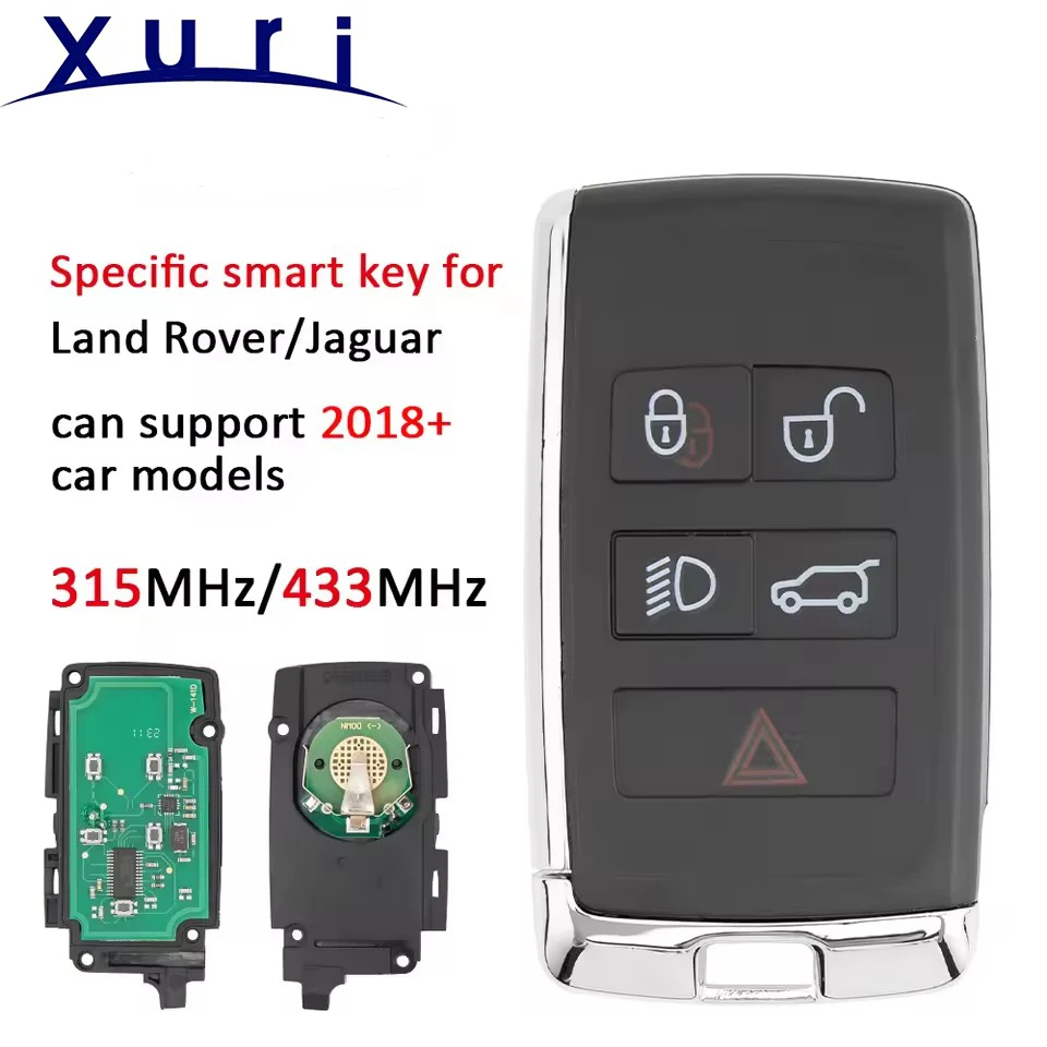 

HE KOBJTF10A ID49 Chip 315/433MHz Proximity Car Remote Key For Land Rover Range Rover Sport Evoque Discovery 4 Freelander Jaguar