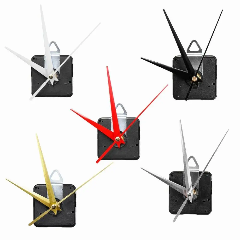 1 Set Hängen DIY Quarzuhr Stille Wanduhr Bewegung Quarz Reparatur Bewegung Uhr Mechanismus Teile Uhr Teile Mit Nadeln
