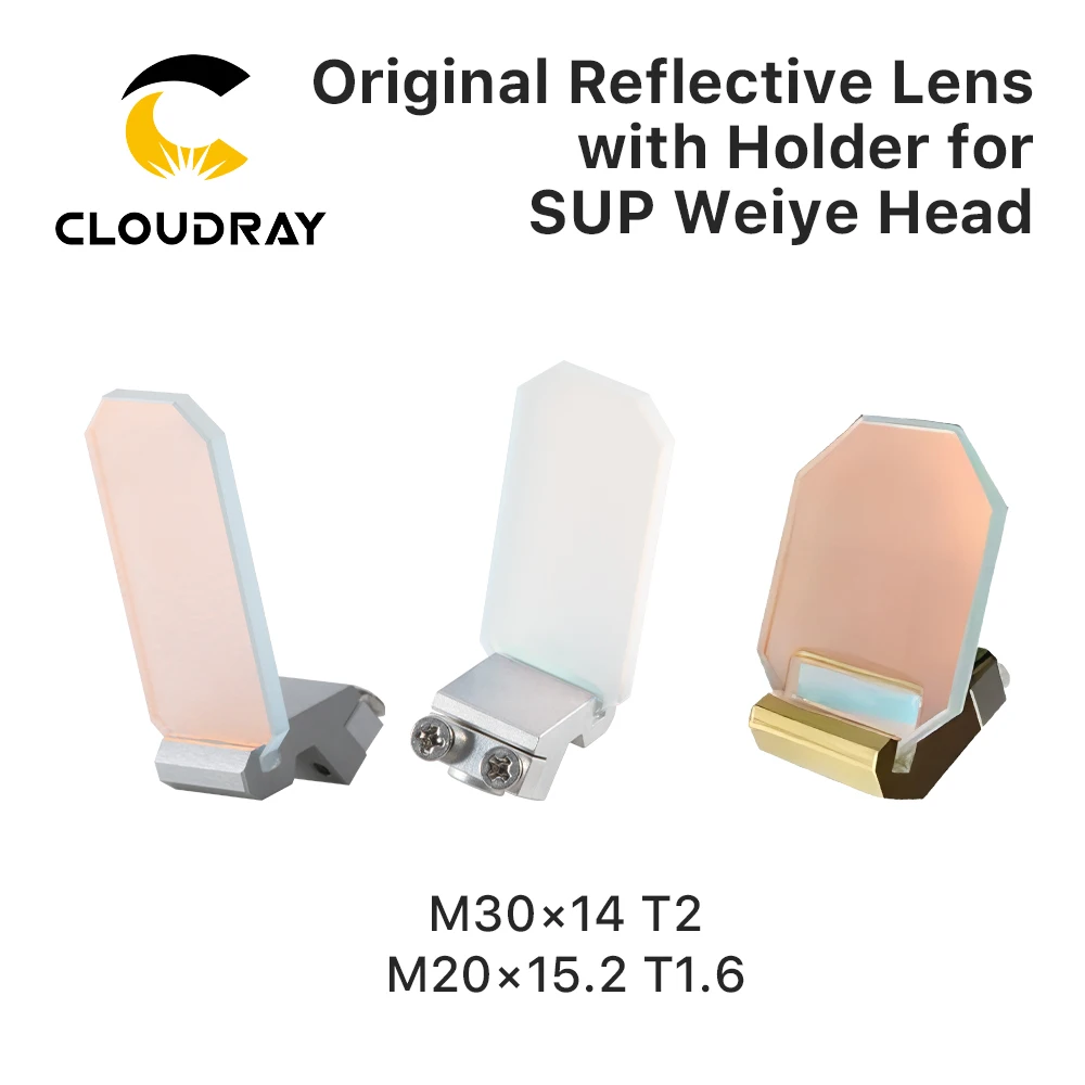 Cloudray Original SUP Weiye Welding Head Eflective Lens with Holder for SUP20S/T SUP21S/T SUP23S/T SUP21C SUP22C Welding Head