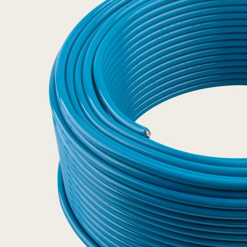 SS405 086 High Frequency Test Cable PUR Blue Sheath Silver-coated High Temperature Resistant Super Flexible High Frequency Cable
