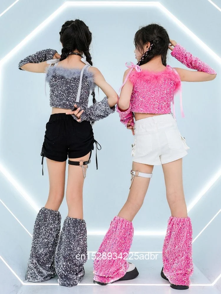 Mini Jupe Paillettes Short à Paillettes Rose Femme - Tenue Festival Rave - Style Années 80 Gothique Short Club Soirée