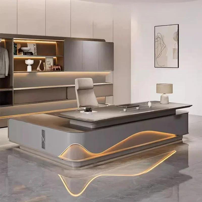 

Modern Office Desk Executive Work Luxury Conference Computer Desk Manager Reading Escritorio Gaming Modern Office Furniture
