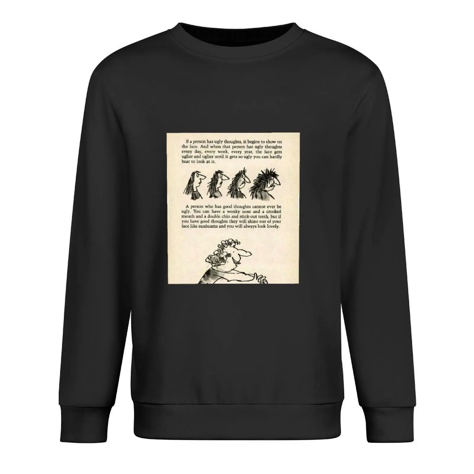Roald Dahl the twits Pullover autumn new products tracksuits men's clothing autumn clothes anime sweatshirt