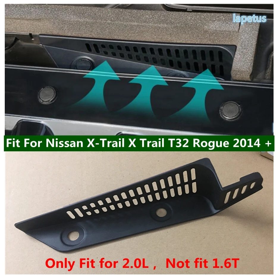 

Car Engine Air Inlet Vent Case Protective Cover Protection Fit For Nissan X-Trail X Trail T32 2.0L Rogue 2014 - 2020 Accessories