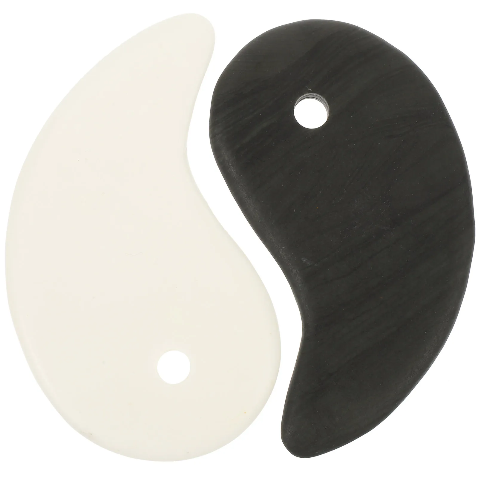 

2Pcs Multi-Function Face Scraper Durable Wear-Resistant Portable Lymphatic Massager Home Massage Tool Household Massage Scraper