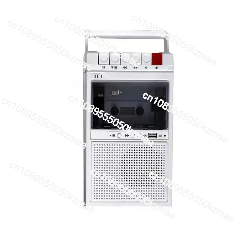 

For Vintage Tape Recording and Playback All-in-One USB Player Portable Repeater Cassette Recorder