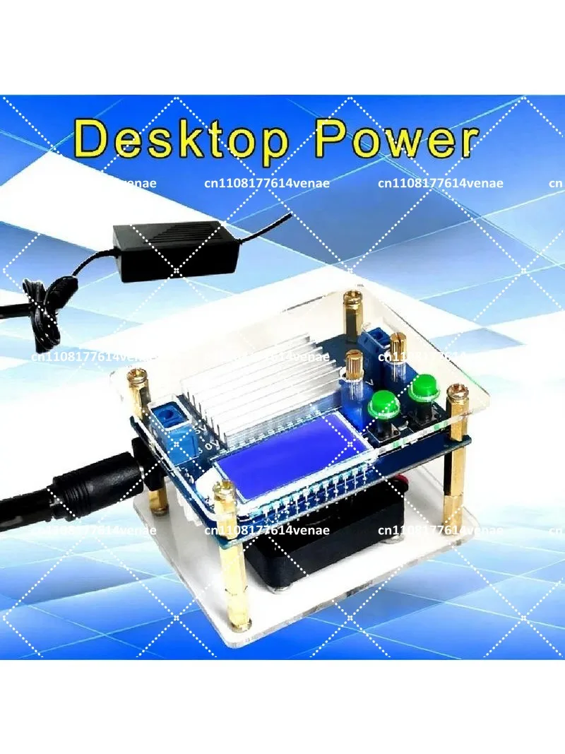 Automatic Boost/Buck Converter CC CV Power Module 0.5-30V 6A 60W Adjustable Regulated power supply Voltmeter ammeter
