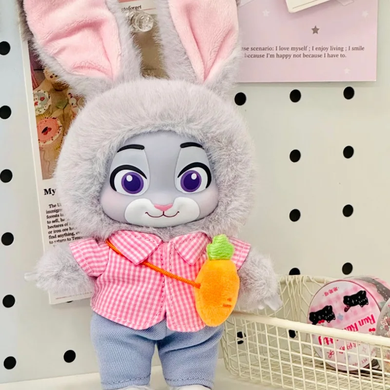 6 Styles Crazy Animal City Vinyl Series Plush Doll Cute Cartoon Character Fox Nick Judy Toy Doll Fashion Ornament Birthday Gift