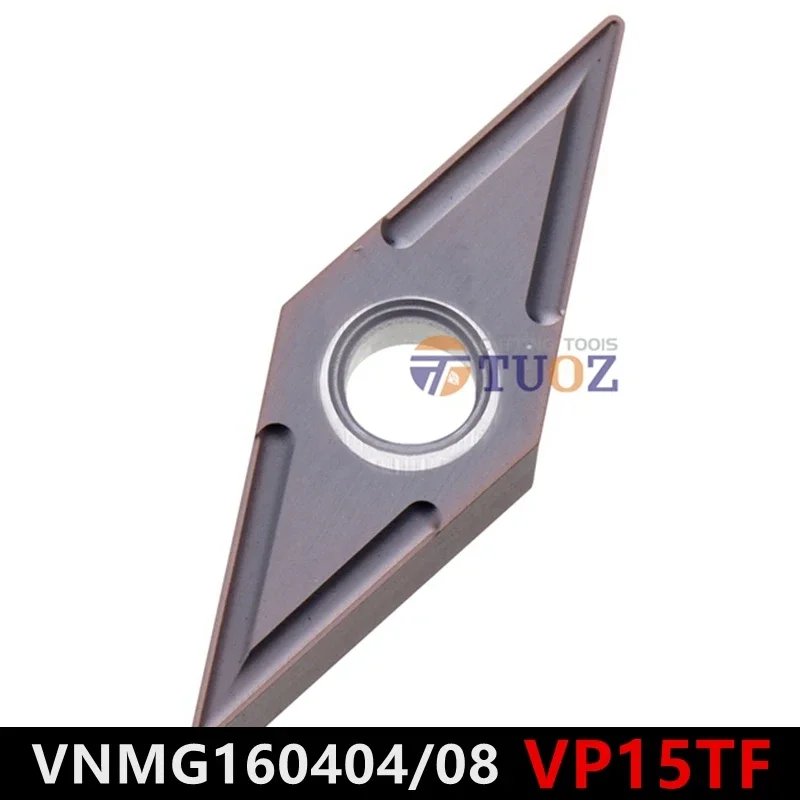 

100% Original VNMG160404 VNMG160408 VP15TF Carbide Inserts VNMG 160404 Turning Tools Stainless Steel, Metal Cast Iron, Universal