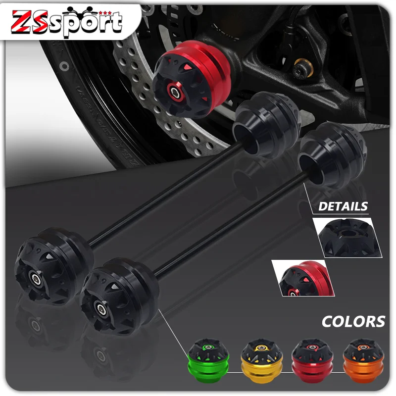 For YAMAHA YZF-R25 2014-2021 2022 2023 Motorcycle Accessories Front Rear Wheel Fork Slider Axle Crash Protector Cap yzfr25 yzf