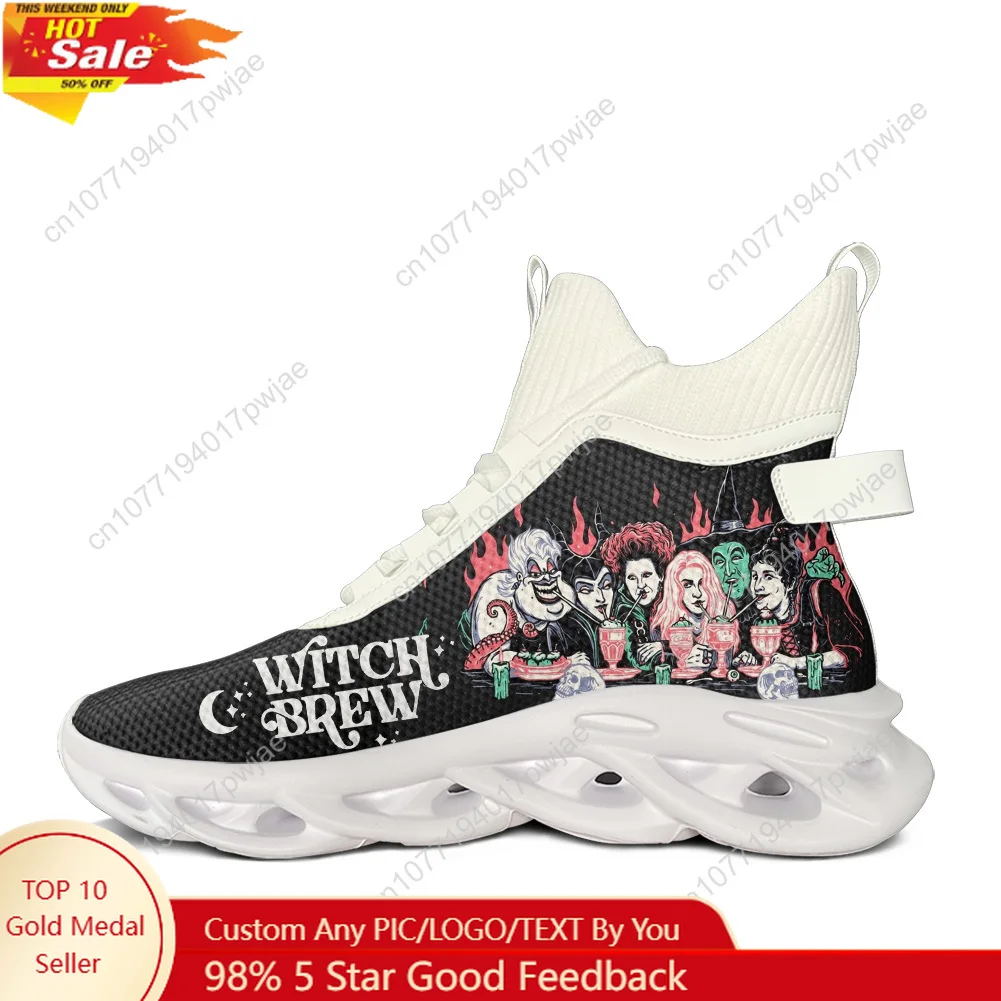 

Witches Brew Coffee Black Magic High Top Flats Sneakers Men Women Hiking Sneakers Travel Mountaineering Shoes Running Shoes