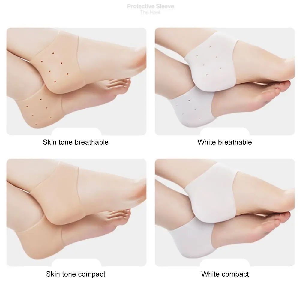 ترطيب حار منتج جديد هلام السيليكا المفتوحة تو مكافحة تشقق كعب حامي حماية القدم كعب الحرس متصدع إصلاح القدم