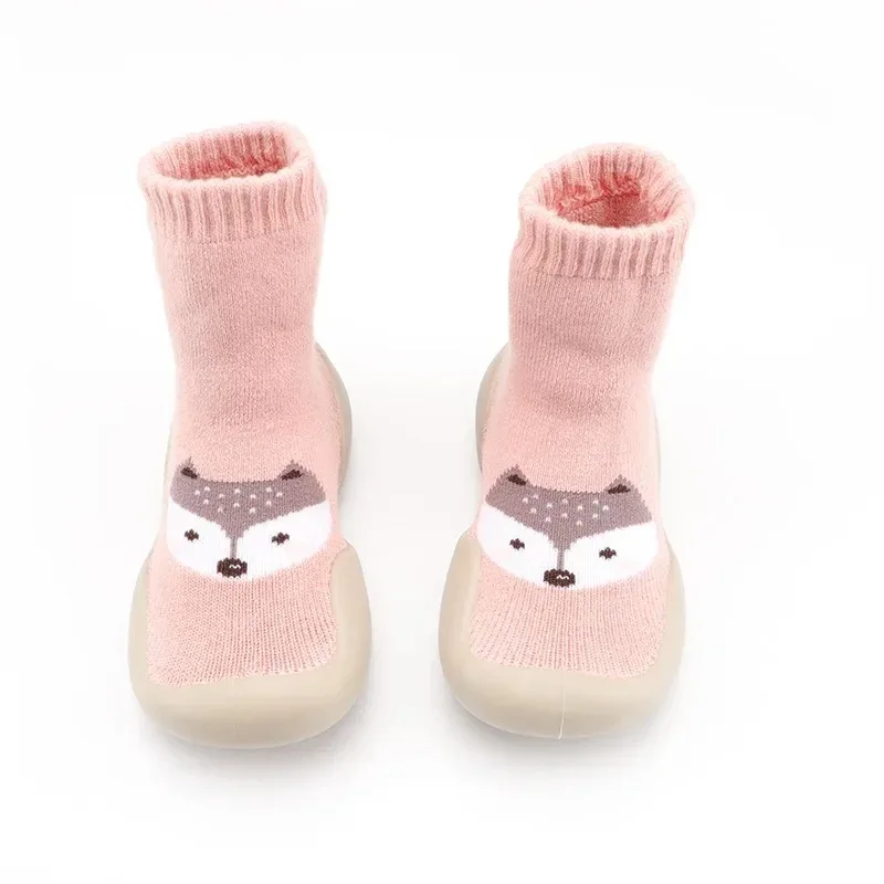 

Baby Floor Shoes Non Slip Soft Sole Cool Insulation Thickened Children's Socks Spring Autumn Baby Walking Floor Socks Shoes