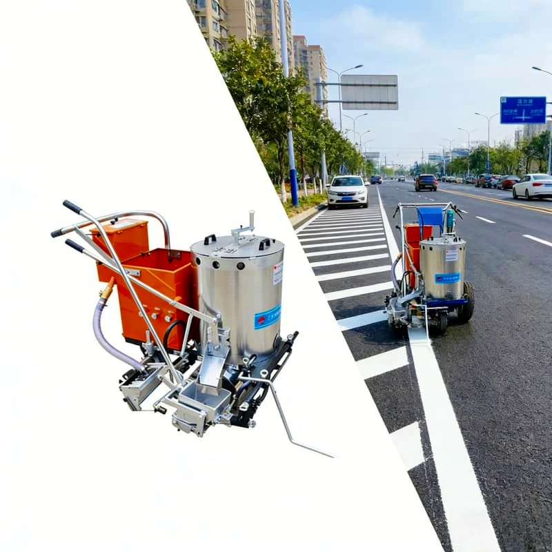 

Car Park Space Road Line Marking Machine Accurate Efficient Marking Road Marking Machine Water Based Paint Applicator Customized