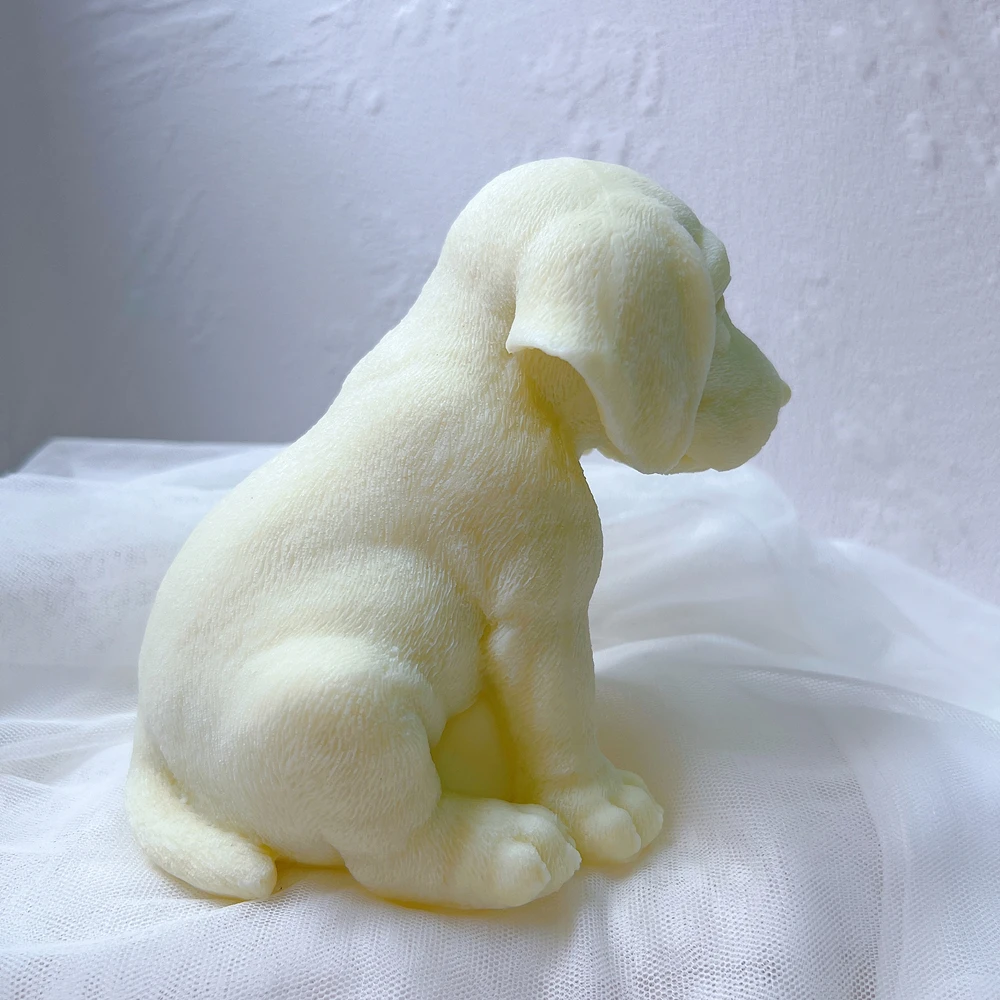 3 Breed Puppies Wax Silicone Mould Beagle Dog Candle Silicone Mold Animal Puppy Dog Lover Home Decor