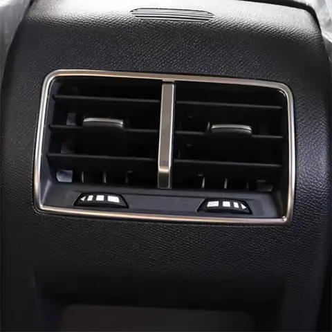 Armstöd baksäte luftutlopp ventilationshål gallerskydd panel paljetter klistermärke tillbehör passar för Peugeot 408 408 GT 2023 2024 10 best sales Peugeot 408 GT - №5