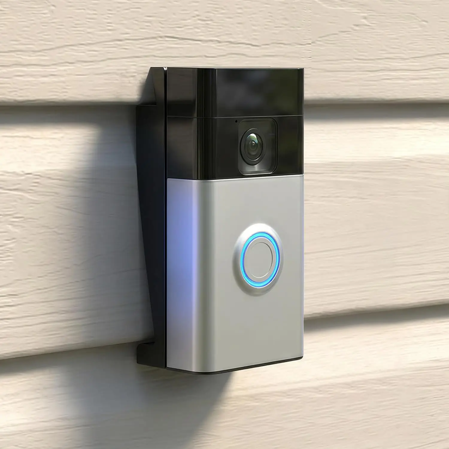 

Vinyl Siding Angle Adjustment Mount for Ring Video Doorbell, 4" Standard Siding, Outdoor Doorbell Bracket with Easy Installation