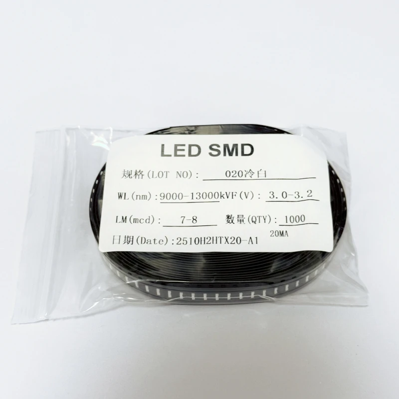 100 SZT. MINI 020 WSZYSTKIE KOLORY LED SMD Z BOCZNYM ŚWIATŁOŚCIĄ CZERWONY NIEBIESKI ZIELONY ŻÓŁTY POMARAŃCZOWY BURSZTYNOWY RÓŻOWY LODOWO-NIEBIESKI FIOLETOWY CIEPŁY NATURALNY BIAŁY 3806
