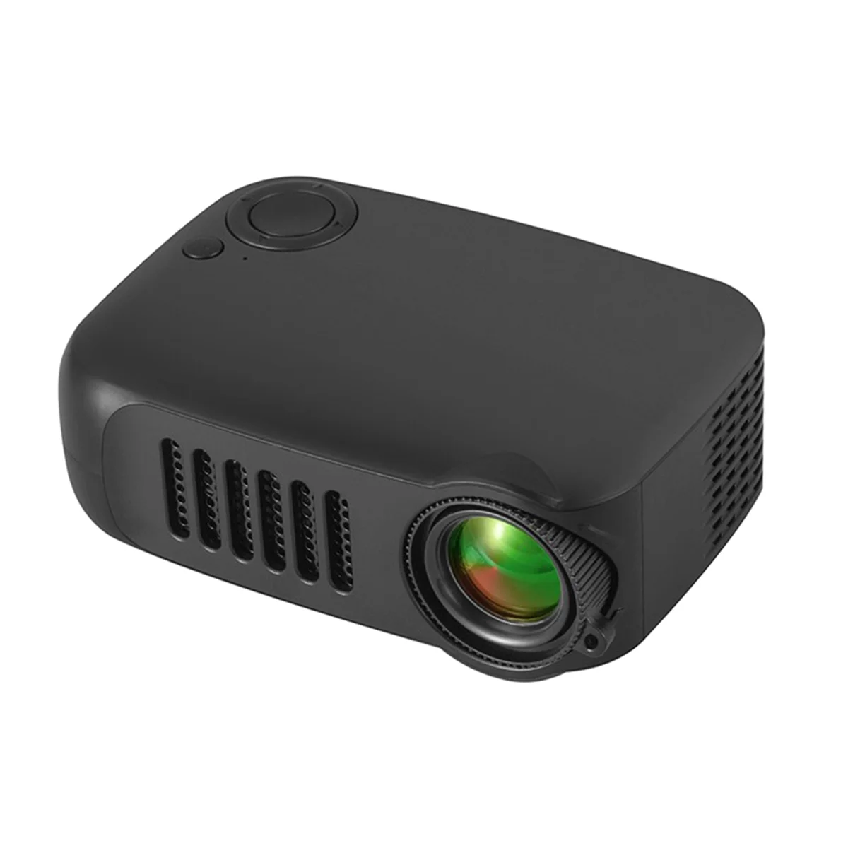 Mini budgétaire portable pour home cinéma, budgétaire vidéo LED 3D, budgétaire de jeu, 4K, 1080P, port HD, Smart TV Box, prise UE A