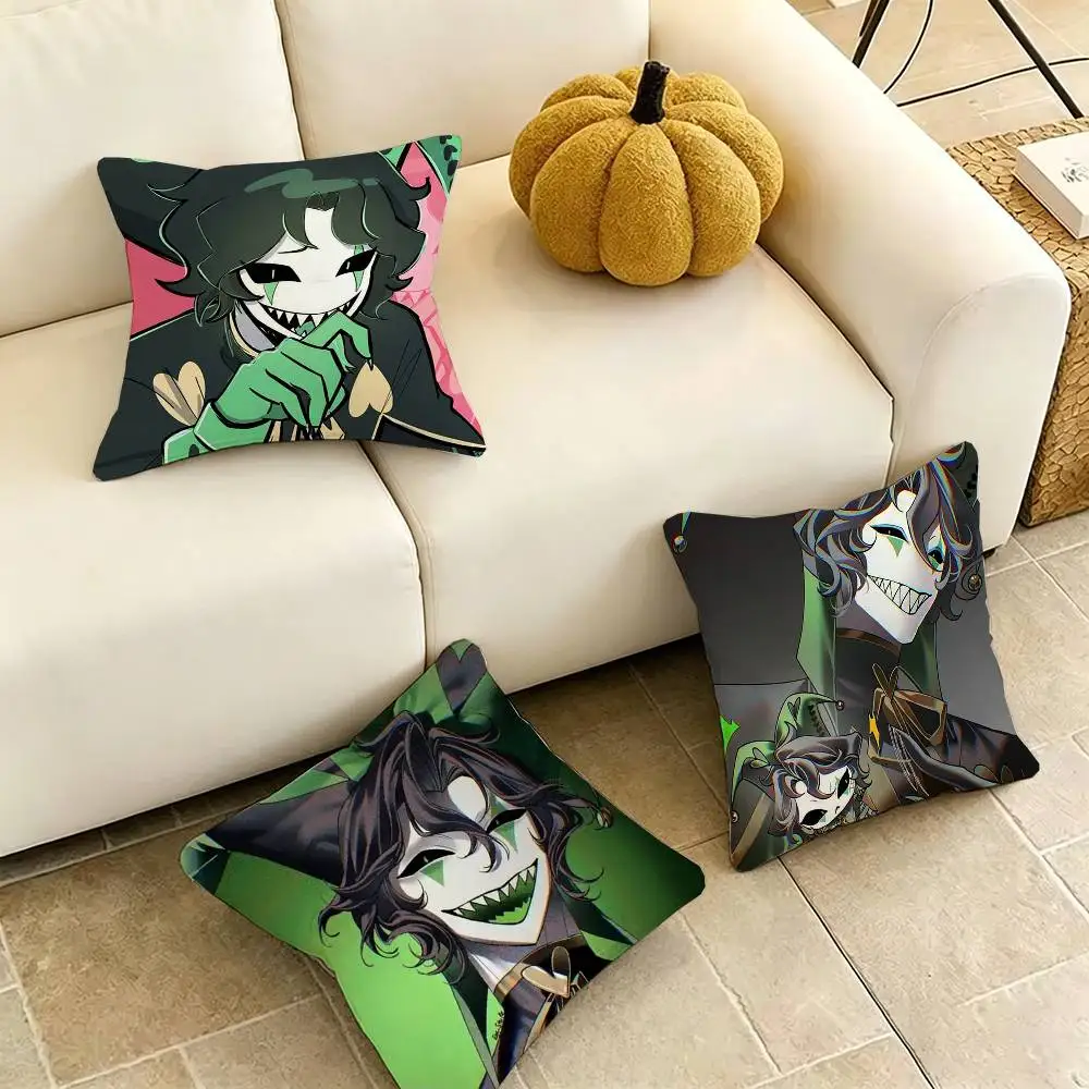 Game The Freak Circus-S Square Double-Sided printed Pillow Case Bedroom Bedside Pillow Sofa Cushion Cover Gift