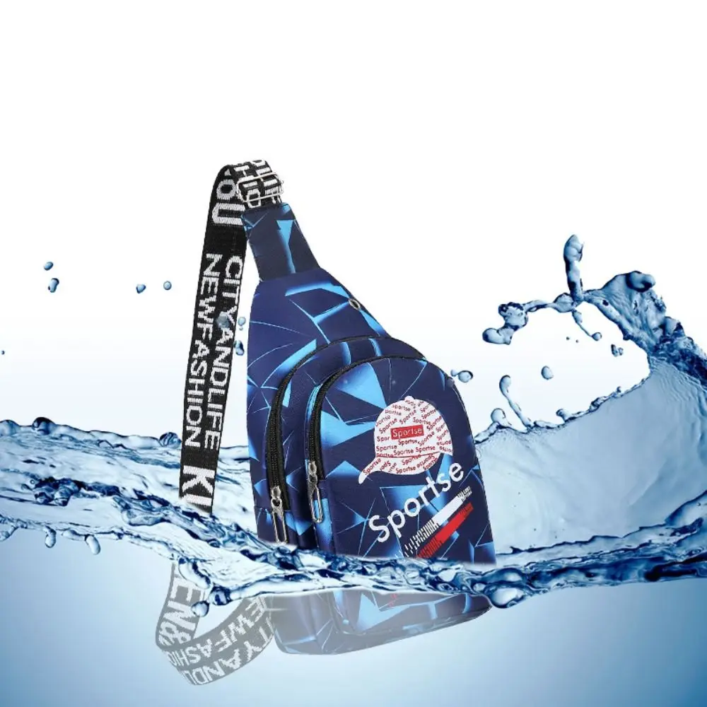 Casual Chest Bag Shoulder Crossbody Bag Male Anti Theft Multifunction Bags Man Sports Travel Pack