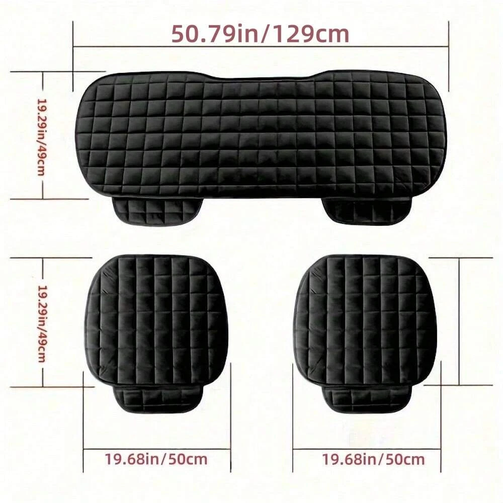 Car Seat Cover Bottom Seat Cover For Cars, All Season Auto Seat Cushion Covers Front And Rear Auto Comfortable Protector Cover