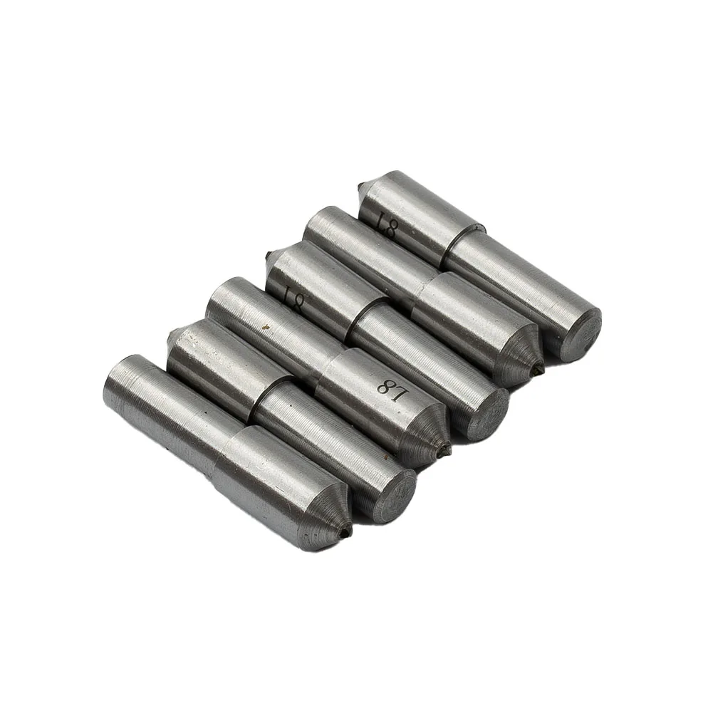 Heiße Neue 6 stücke Korrektur Stift 11,20mm Durchmesser 9,8mm Schaft Durchmesser Dressing Werkzeug Schleifen Rad Stift Länge 48mm Stahl
