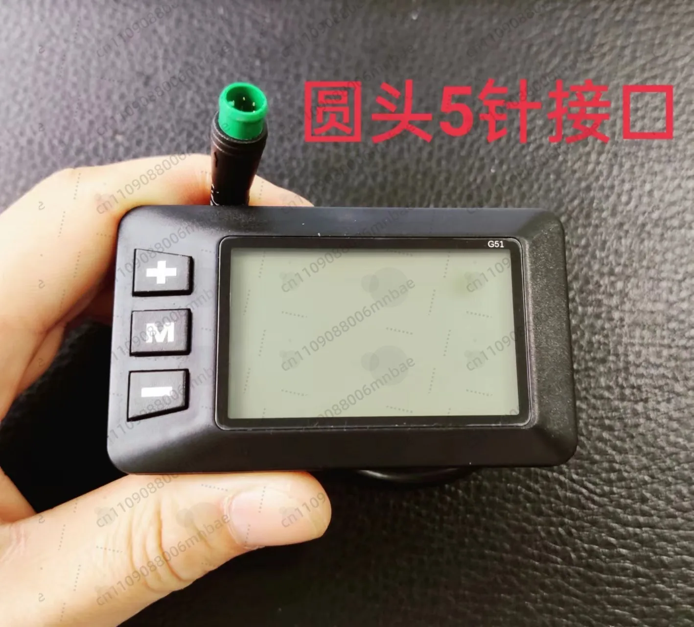 Afbeelding 3: Elektrische fiets Lithium batterij fiets LCD meter display schakelaar G51 smart display 36 volt 48 volt
