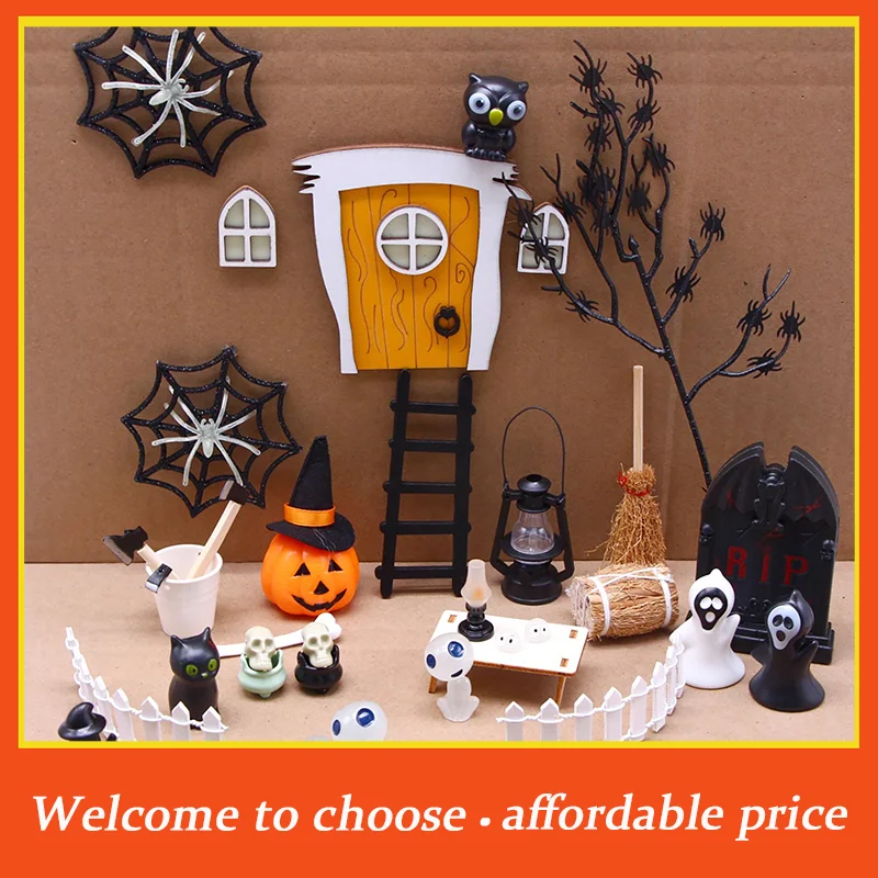 TH 2Pcs wood 1:12 Dollhouse Miniature Table Splice Desk Stool Furniture Home Model Decor Toy Doll House Accessories