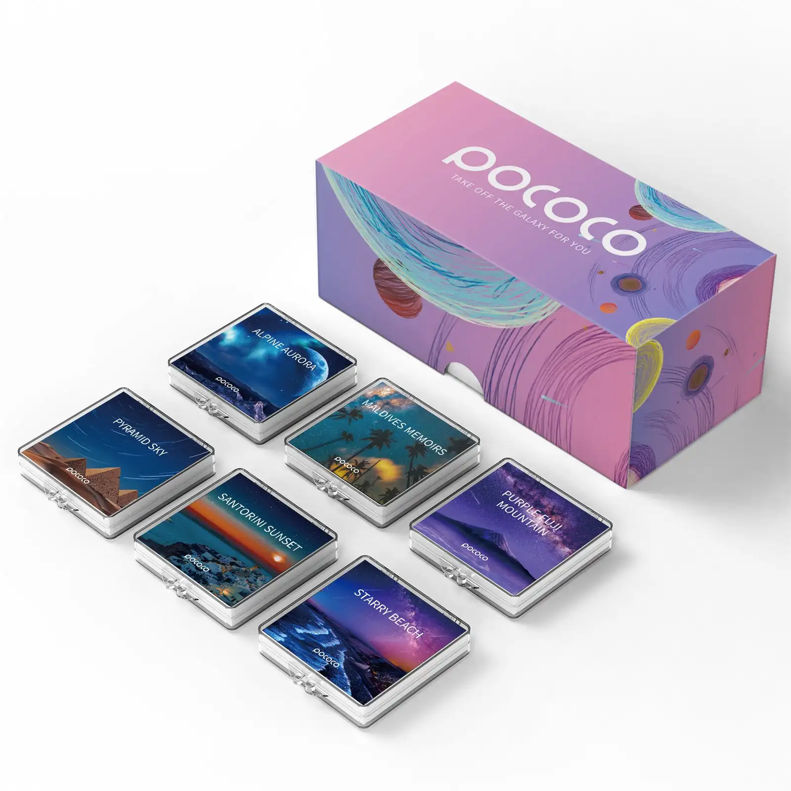 Dreamy Nature - Discs for POCOCO Galaxy  Projector, 5k Ultra HD, 6 Pieces ( No Projector )