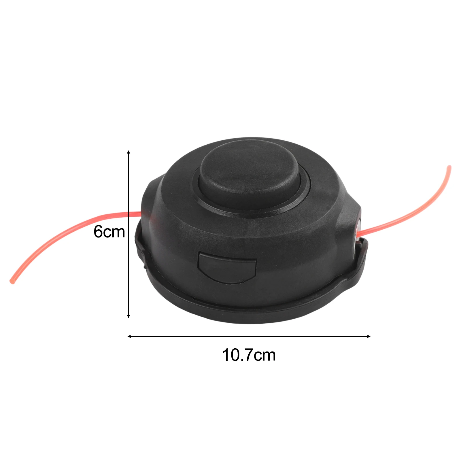 1/2er-Pack Trimmerkopf M8 x 1,25 Linksgewinde Gartenwerkzeuge Fadentrimmer Ersatzteile 10*10*12CM – Detail 3