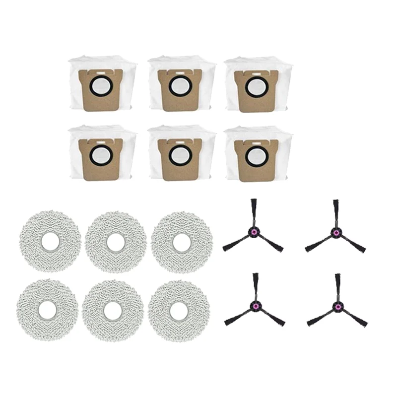 X16A 2025 جديد-ل Jonr P20 Pro ملحقات المكنسة الكهربائية فرشاة جانبية خرقة كيس لجميع الغبار ملحقات متينة للغاية قطع غيار طويلة الأمد أ #6