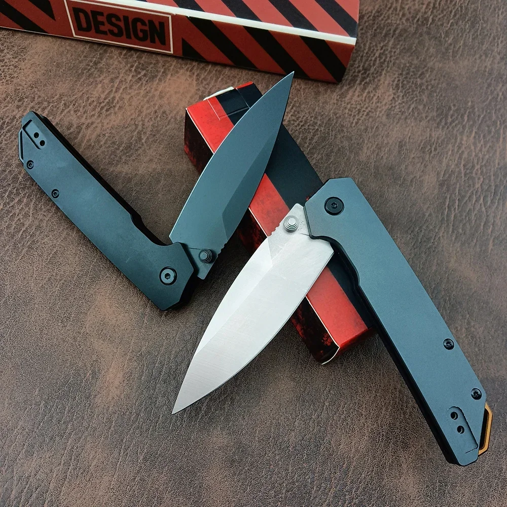 

2038 Utility Kitchen Folding Knife Aluminium Alloy Handle D2 Steel Blade Multi-purpose Household Pocket Knife Fruit Knife