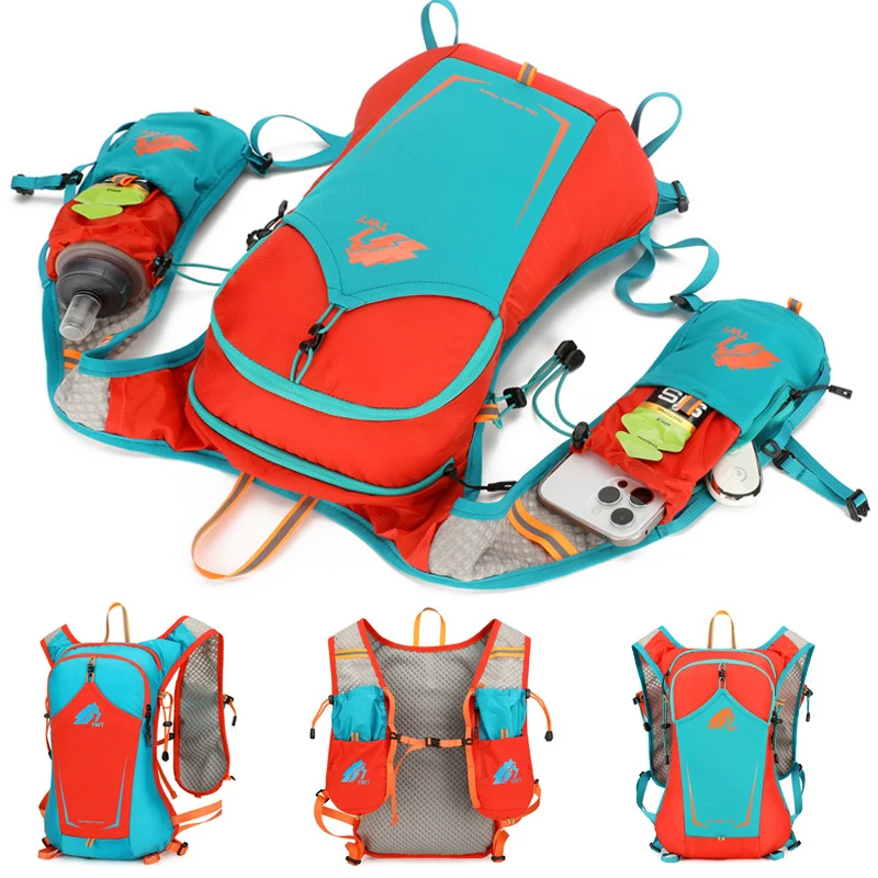 

Hydration Backpack 10L Lightweight Running Vest Water Bladder Pack Hiking Cycling Outdoor Marathon Trail Bag No Water Bag