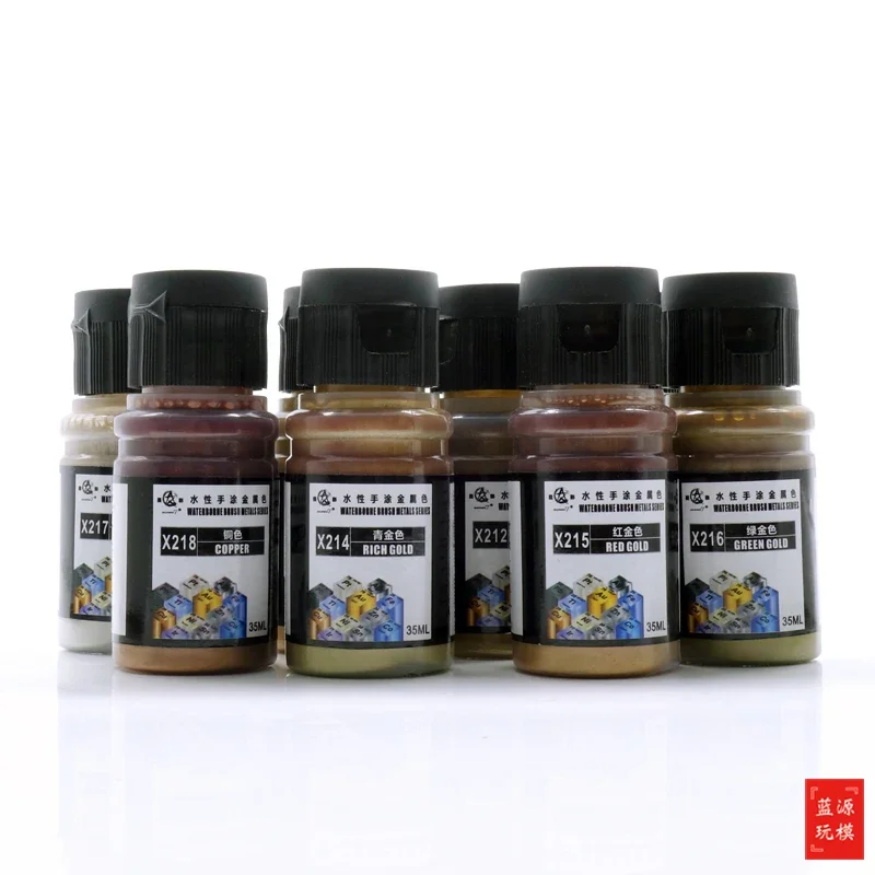 

Покрытие модели Металлическая краска на водной основе - Рисунок/фигурка GK Ручная краска X211-218