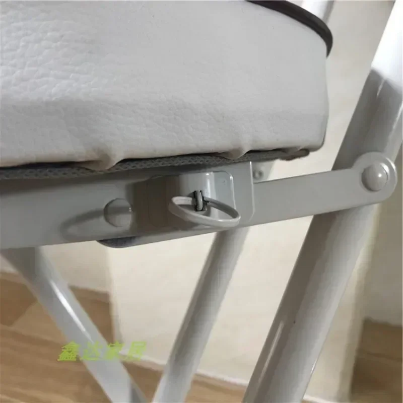 Foldable Bar Chairs Modern Simple Bar Stool for Home Cash Register Portable High Chair with Backrest Stool