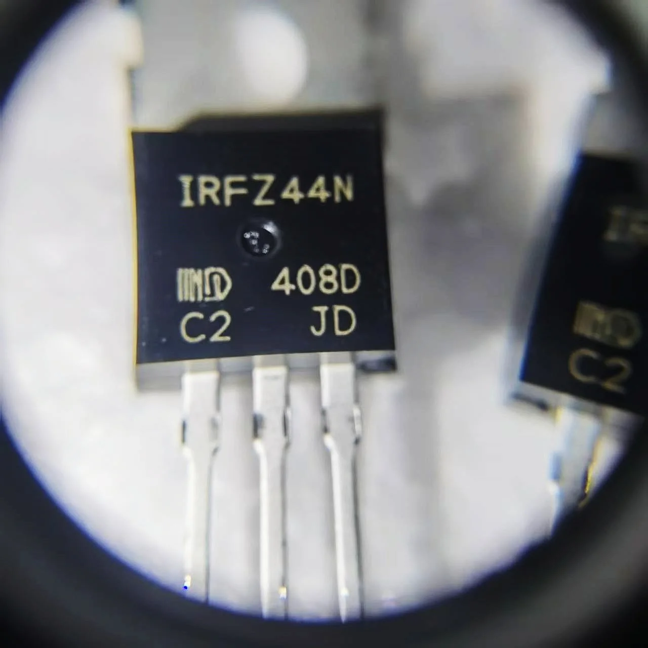 10/20pcs IRFZ44N IRFZ44 N-Channel Power MOSFET Transistor, International Rectifier Power 49A 55V 3-Pin TO-220