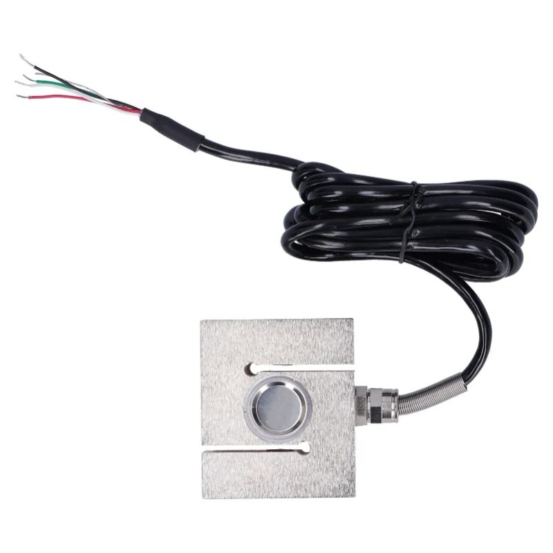 Pull Pressure Force S-Type Load Cell Sensor With Cable 40Cr Alloy Steel DYLY-104 DC 5-15V(200KG/300/400/500/700/800/1t)