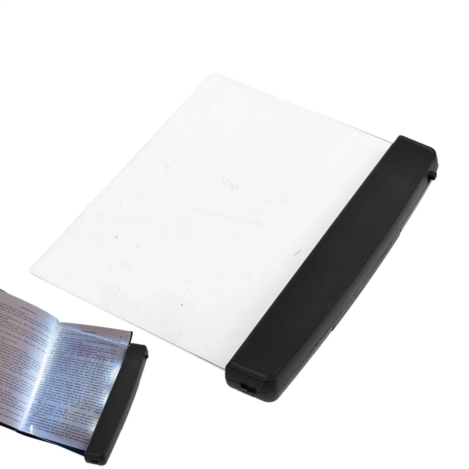 

Светодиодная лампа для чтения в постели, плоская панельная лампа-закладка для защиты глаз, портативная лампа для чтения, мини-ночник, для автомобиля, путешествий, подарков