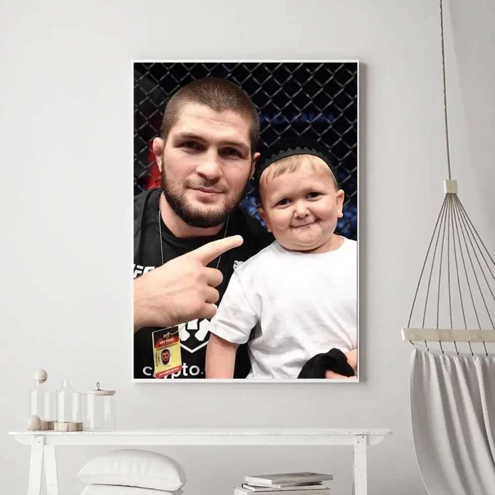 K-Khabib Cool N-Nurmagomedov Poster Vintage Prints Art Home Painting Bathroom Kitchen Bar Accessories Wall Sticker Large Size